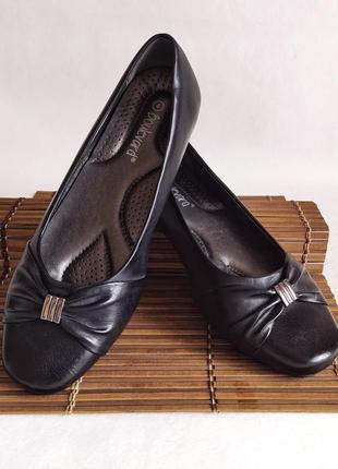 Черные удобные туфли boulevard1 фото