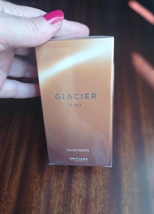 Туалетна вода glacier fire oriflame