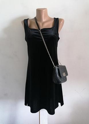 🖤маленька чорна сукня 🖤маленьке чорне плаття 🖤оксамитове плаття