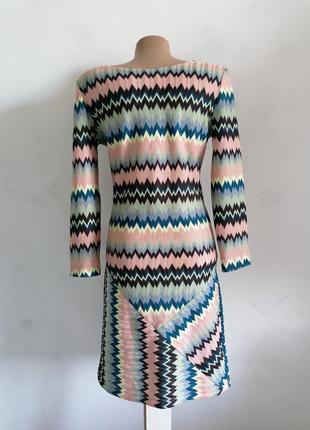 ❗сукня в стилі missoni ❤️сукню в принт в стилі мисони6 фото