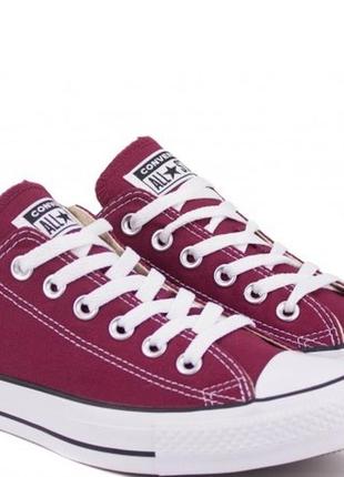 Кеди converse chuck taylor all star m9691 38(5,5)(р) bordo