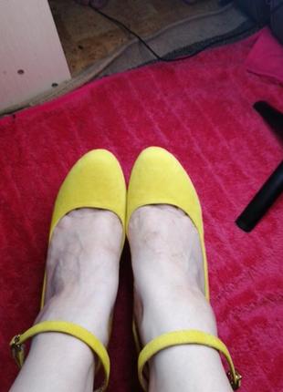 Туфли желтые gianmarco lorenz3 фото