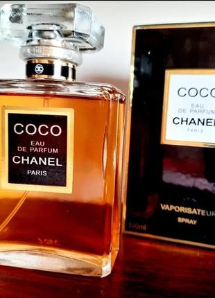 Coco eau de parfum chanel 100мл жіночий парфум парфуми коко шанель парфум