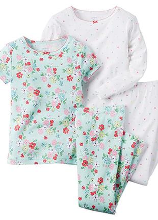 Піжама carters на дівчинку 2т комплект