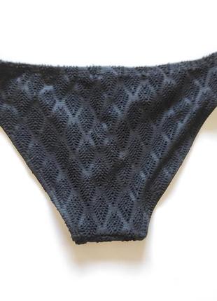 Пдавки жіночі низ від купальника colours of the world чорні труси трусики черные...