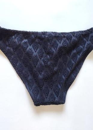 Пдавки жіночі низ від купальника colours of the world чорні труси трусики черные...