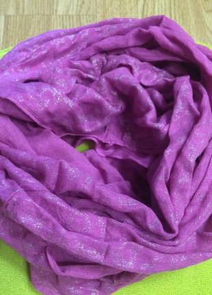 Яркий фирменный шарф-хомут tally weijl,легкий шарфик,платок+подарок4 фото