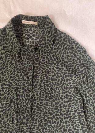 Стильная лёгкая блуза рубашка pull&bear, в подарок при покупке сумочки с пони4 фото