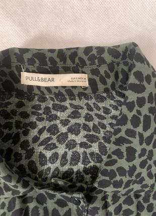 Стильна легка блуза сорочка pull&bear, в подарунок при купівлі сумочки з поні5 фото
