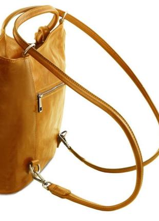 Patty жіноча шкіряна сумка-рюкзак 2 в 1 tl141497 tuscany8 фото