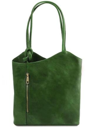 Patty жіноча шкіряна сумка-рюкзак 2 в 1 tl141497 tuscany1 фото