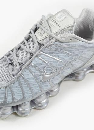 Nike shox tl silver, чоловічі кросівки найк шокс, кросівки чоловічі найк7 фото