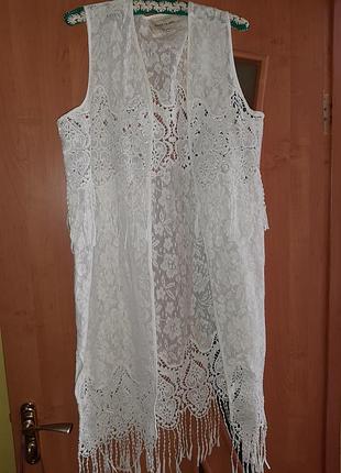 River island ажурная накидка
