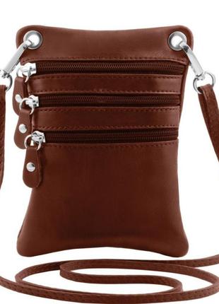 Tl bag - маленька сумка через плече з шкіри tuscany leather tl141368