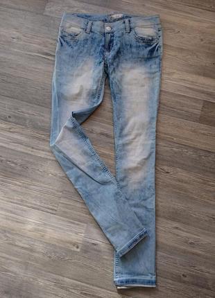 Женские светлые летние джинсы размер 46/48 брюки штаны1 фото