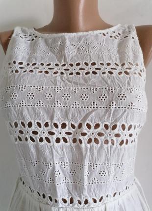 🤍літня біла сукня в стилі кроше 🤍платье белое в стиле кантри5 фото