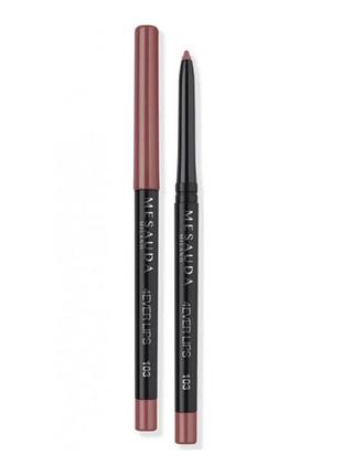 Mesauda milano 4ever lips 103 nude автоматический контурный карандаш для губ