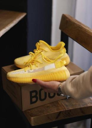 Кросівки yeezy boost 350 yellow☀️ розпродаж ❗ кроссовки текстиль