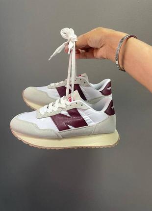 Жіночі кросівки, жіночі кросівки new balance 237 grey / red