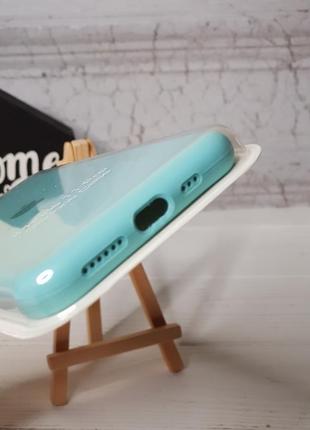 Чохол на iphone 11 pro з захищеним низом silicone case чехол для айфон с закрытым низом2 фото