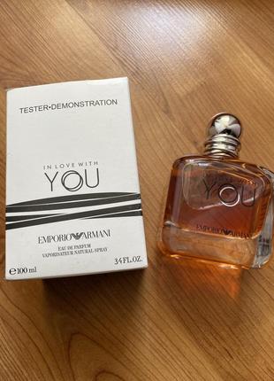 Giorgio armani in love with you (тестер) 100 ml.