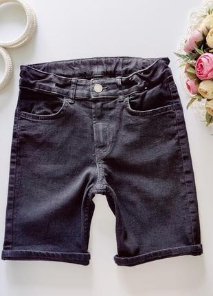 Стрейчевые джинсовые шорты  артикул: 118521 фото