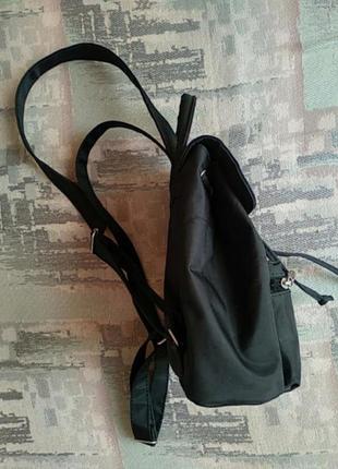 🟢daniel ray - оригінал.  якісний місткий рюкзачок чорного кольору.3 фото