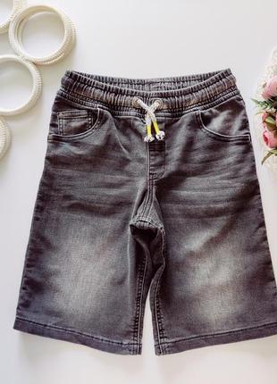 М'які джинсові шорти для хлопчика артикул: 11857