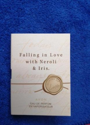 Спрей парфюм falling in love with neroli & iris