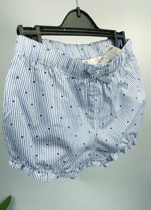 Дитячі бавовняні шорти h&m