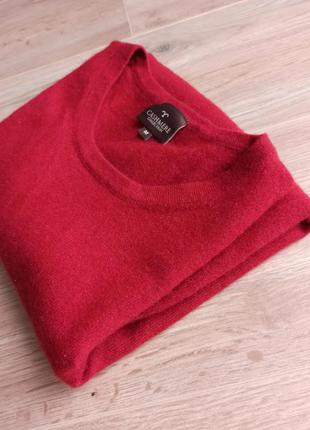 100% кашемір кашеміровий светр з коротким рукавом2 фото
