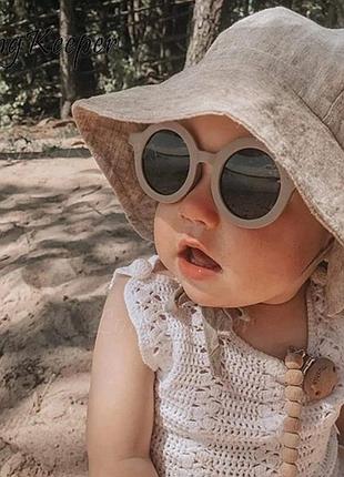 Окуляри в стилі ретро для діток очкп сонцезахисні