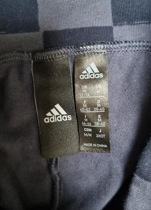 Спортивні лосини легінси adidas sportwear cotton leggings hu0029 оригінал7 фото