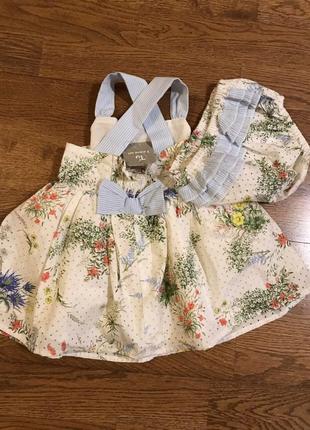 Набір на 3-6 міс , tu . сукня, сарафан