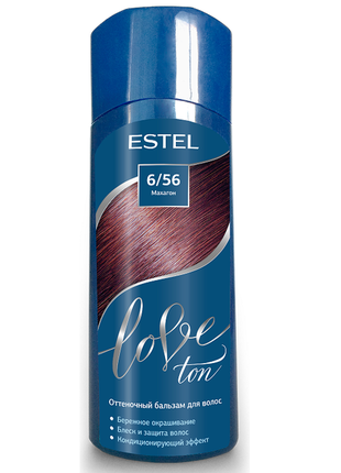 Відтіночний бальзам для волосся estel love ton #6/56 махагон
