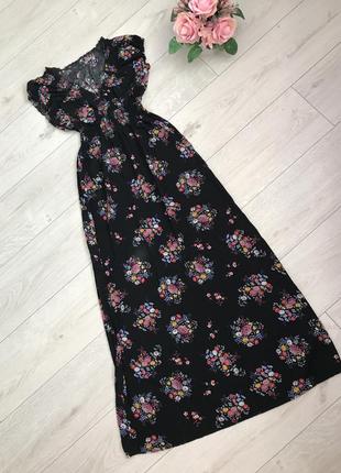 Сукня в квітковий принт2 фото