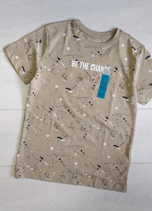 Футболка бежева primark 134, 140см