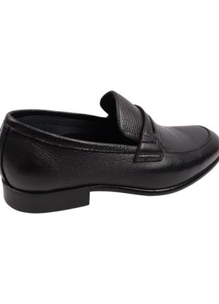 Туфли мужские brooman черные натуральная кожа4 фото