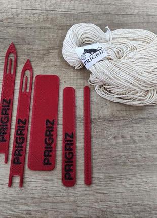Набор для плетения сетки, авоськи, сумки - челноки для плетения - иглица3 фото