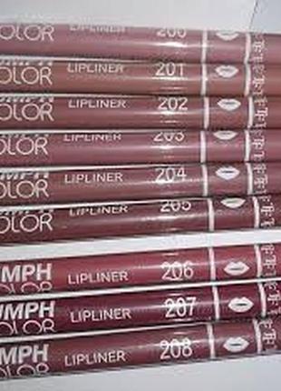 Карандаш для губ триумф triumph of color lipliner -