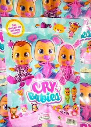Лялька-сюрприз "cry babies"1 фото