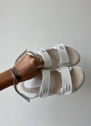 Женские сандали chanel dad sandal mesh3 фото