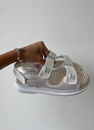 Женские сандали chanel dad sandal mesh2 фото