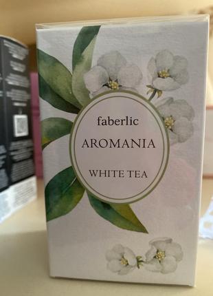 Туалетная вода для женщин aromania white tea белый чай 3042 фаберлик