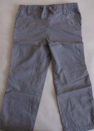 Коттоновые штаны брюки для мальчика 4-5 лет ruum