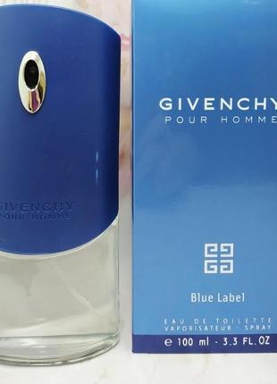 Мужская туалетная вода givenchy blue label 100 мл2 фото