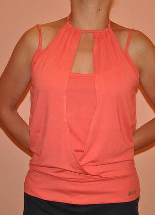 Стильная коралловая майка debenhams