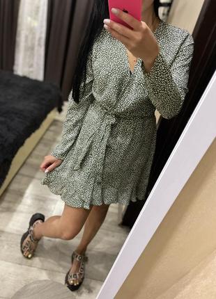 Платье на запах