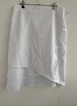 Многослойная хлопковая юбка французского бренда cache cache5 фото