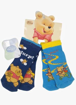 Носки носочки детские дисней 1 мес, 16-19 махровые шкарпетки дісней disney махрові хлопчик